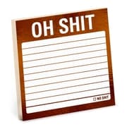 Cover von Metallic Sticky Notes 'Oh Shit'