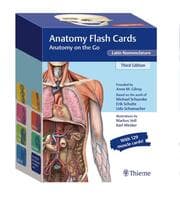 Cover von Anatomy Flash Cards, Latin Nomenclature