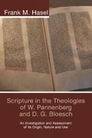 Cover von Scripture in the Theologies of W. Pannenberg and D.G. Bloesch