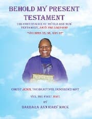 Cover von Behold My Present Testament