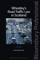 Cover von Wheatley's Road Traffic Law in Scotland