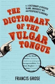 Cover von The Dictionary of the Vulgar Tongue
