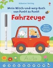 Cover von Mein Wisch-und-weg-Buch von Punkt zu Punkt: Fahrzeuge