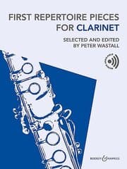Cover von First Repertoire Pieces for Clarinet