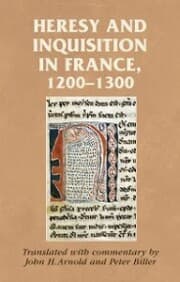 Cover von Heresy and inquisition in France, 1200-1300