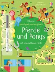 Cover von Mein Wisch-und-weg-Buch: Pferde und Ponys