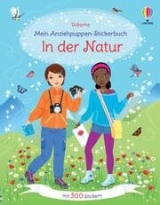 Cover von Mein Anziehpuppen-Stickerbuch: In der Natur
