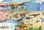 Cover von Puzzle & Buch: Die Zeit der Dinosaurier
