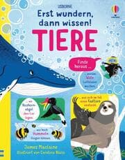 Cover von Erst wundern, dann wissen! Tiere
