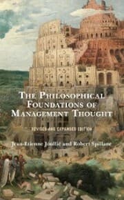 Cover von The Philosophical Foundations of Management Thought