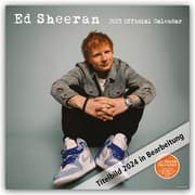 Cover von Ed Sheeran - Offizieller Kalender 2024 - 16-Monatskalender