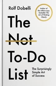 Cover von The Not-To-Do List