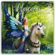 Cover von Unicorns by Anne Stokes/Einhörner von Anne Stokes 2027