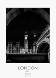 Cover von London schwarz-weiss Kalender 2027