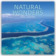 Cover von Natural Wonders - Naturwunder 2025 - 16-Monatskalender