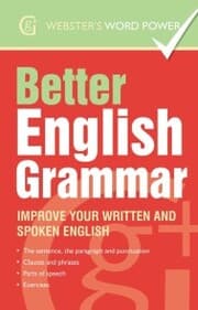 Cover von Webster's Word Power Better English Grammar