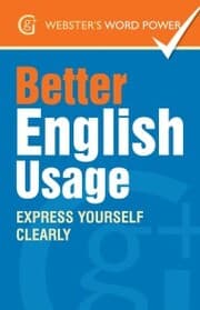 Cover von Webster's Word Power Better English Usage