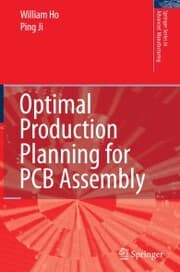Cover von Optimal Production Planning for PCB Assembly
