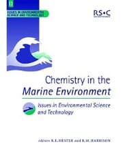 Cover von Chemistry in the Marine Environment