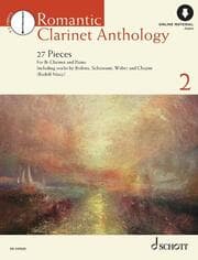 Cover von Romantic Clarinet Anthology