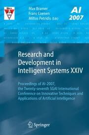 Cover von Research and Development in Intelligent Systems XXIV