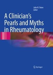 Cover von A Clinician's Pearls & Myths in Rheumatology