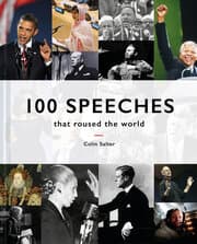 Cover von 100 Speeches that roused the world