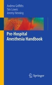 Cover von Pre-Hospital Anesthesia Handbook