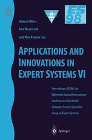 Cover von Applications and Innovations in Expert Systems VI