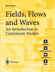Cover von Fields, Flows and Waves