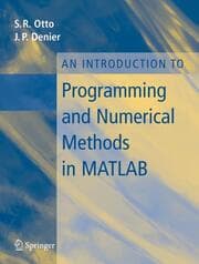 Cover von An Introduction to Programming and Numerical Methods in MATLAB