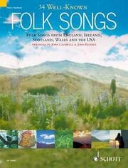 Cover von 34 Well-Known Folk Songs