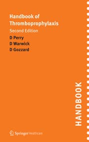 Cover von Handbook of Thromboprophylaxis