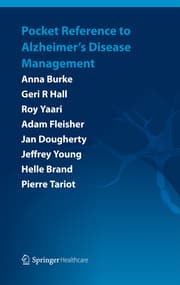 Cover von Pocket Reference to Alzheimer's Disease Management