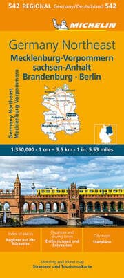 Cover von Michelin Germany Northeast, Mecklenburg-Vorpommern, Sachsen-Anhalt, Brandenburg, Berlin