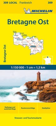 Cover von Michelin Bretagne Ost/Ille-et-Vilaine, Côtes d'Armor