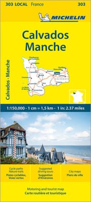 Cover von Michelin Normandie West/Calvados Manche
