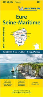 Cover von Michelin Normandie Ost/Eure, Seine-Maritime