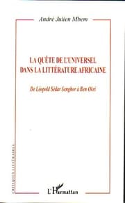 Cover von La quête de l'Universel dans la littérature africaine