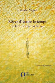 Cover von Rêver d'écrire le temps de la forme à l'informe
