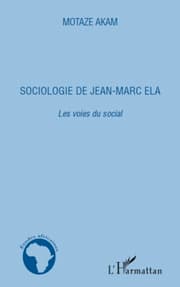 Cover von Sociologie de Jean-Marc Ela. Les voies du social
