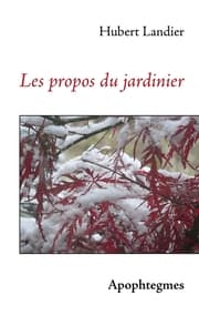 Cover von Les propos du jardinier