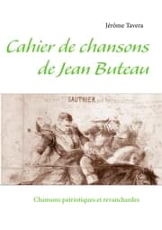 Cover von Cahier de chansons de Jean Buteau