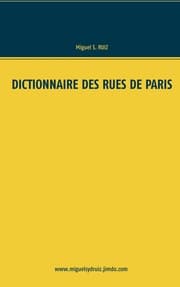 Cover von Dictionnaire des rues de Paris