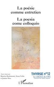 Cover von La poésie comme entretien