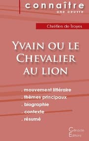 Cover von Fiche de lecture Yvain ou le Chevalier au lion de Chrétien de Troyes (Analyse littéraire de référence et résumé complet)