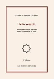 Cover von Lettre ouverte à ceux qui croient (encore) que l'Europe c'est la paix
