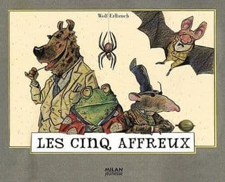Cover von Les cinq affreux