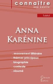 Cover von Fiche de lecture Anna Karénine de Léon Tolstoï (analyse littéraire de référence et résumé complet)