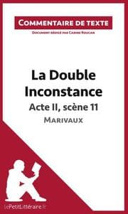 Cover von La Double Inconstance de Marivaux - Acte II, scène 11